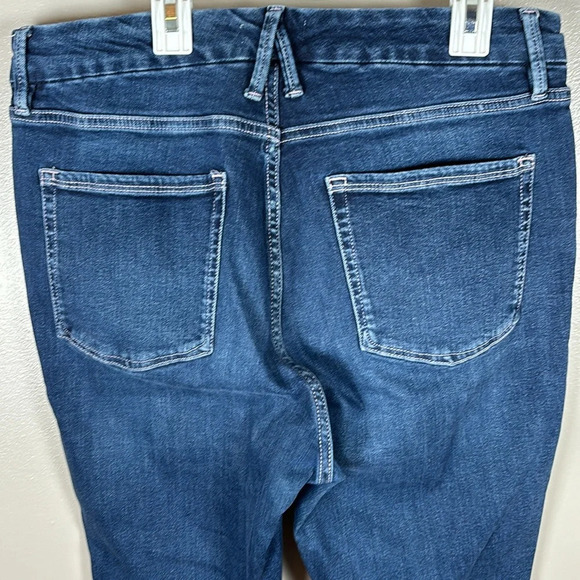 Good American High Rise Dark Wash Jeans - Picture 5 of 7